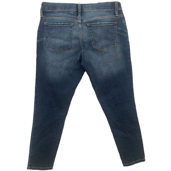 Isabel Maternity by Ingrid & Isabel Jeans Size 6 Skinny Crop Stretch Belly Panel - Picture 3 of 7